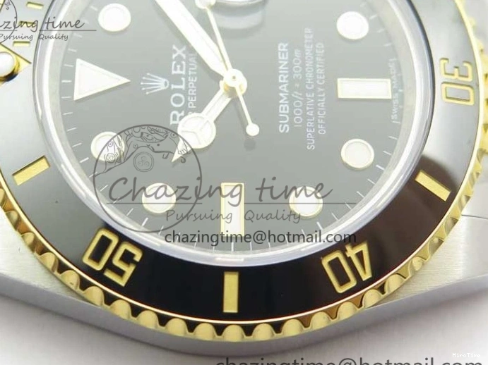 MiroTime 0309 Submariner 116613 LN Black Ceramic D1F 1:1 Best Edition Wrapped Gold SS Case and Bracelet A Lightweight 3186